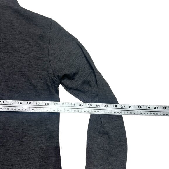 Champion Kansas State Wildcats 1/4 Zip Sweatshirt Adult Medium Charcoal Pullover - Picture 5 of 7